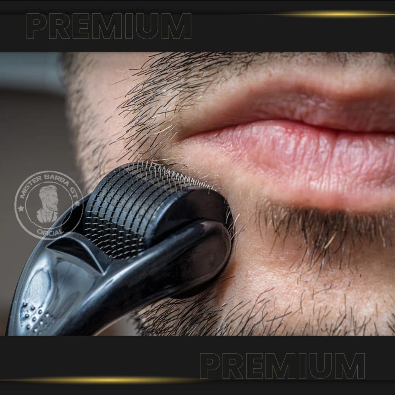 DERMAROLLER BLACK PREMIUM 0.25mm
