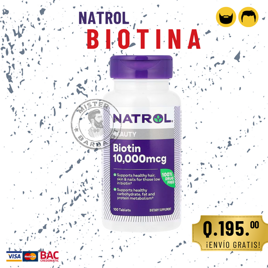 BIOTIN NATROL 10,000 MCG