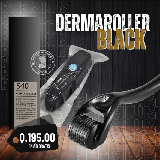DERMAROLLER BLACK PREMIUM 0.25mm